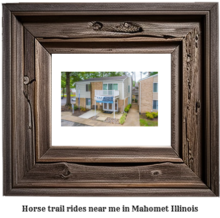 horse trail rides near me in Mahomet, Illinois